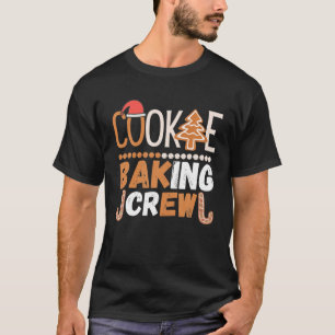 Cookie Baking Crew Christmas Pyjamas Family T-Shirt