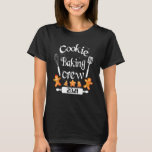Cookie Baking Crew Christmas Santa Family T-Shirt<br><div class="desc">Cookie Baking Crew Christmas Santa Family</div>