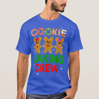 Cookie Baking Crew Family Christmas Gingerbread Te T-Shirt