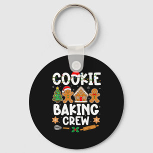 Cookie Baking Crew For Women Kids Men Boy Family C Keychain