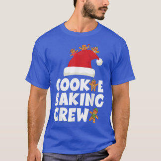 Cookie Baking Crew Funny Christmas Pyjamas Family  T-Shirt