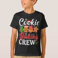 Cookie Baking Crew Gingerbread Xmas Holiday Cookie