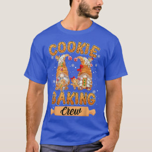 Cookie Baking Crew Gnome Christmas Pyjamas For Wo T-Shirt