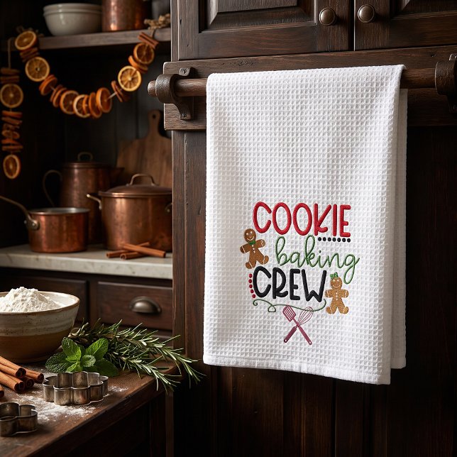 Cookie baking crew kitchen towel (Creator Uploaded)