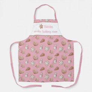 Cookie Baking Crew Star Personalized Apron