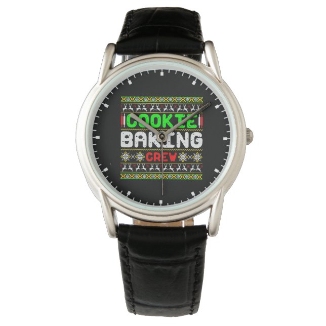 Cookie Baking Crew  Watch (Front)
