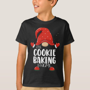 Cookie Baking Gnome Matching Family Christmas Paja T-Shirt
