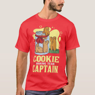 Cookie Baking Team Captain Christmas Ginger For Me T-Shirt