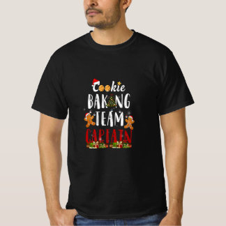 Cookie Baking Team Captain Gingerbread Christmas F T-Shirt