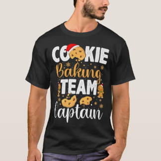 Cookie Baking Team Captain Gingerbread Christmas  T-Shirt