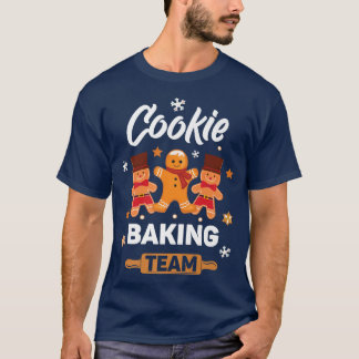 Cookie Baking Team Christmas Family Baking Gingerb T-Shirt
