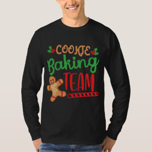 Cookie Baking Team Christmas Squad Xmas Crew m Gin T-Shirt