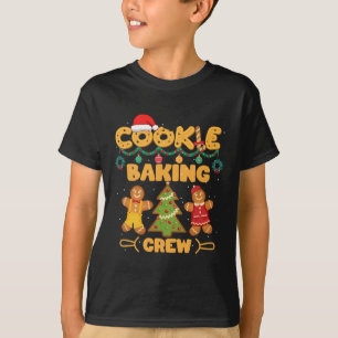 Cookie Baking Team Crew Xmas Family Matching Group T-Shirt