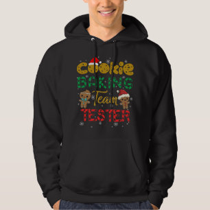 Cookie Baking Team Tester Gingerbread Christmas Hoodie