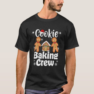 Cookie Baking Team Tester Gingerbread Christmas T-Shirt