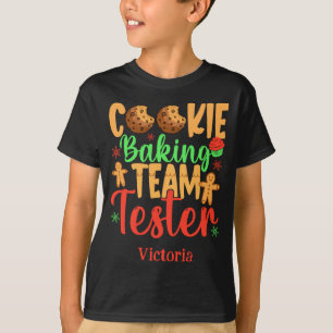 Cookie Baking Team Tester Name Holiday Toddler T S T-Shirt