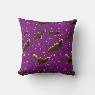 Cookie Bats and Crumbs Throw Pillow