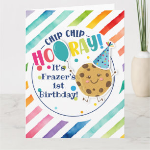  cookie Birthday favor gift you're the best Card