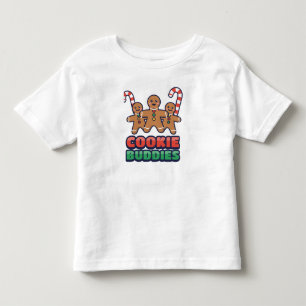 Cookie Buddies Three Gingerbread Cookies Toddler T-shirt