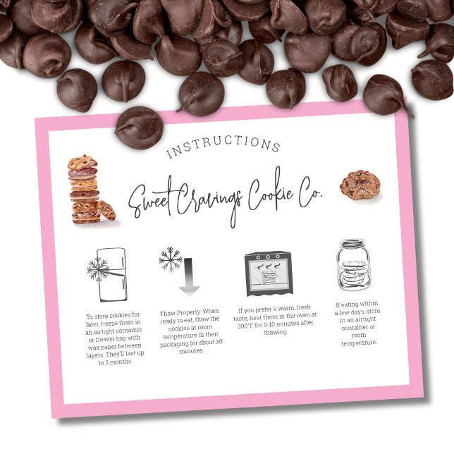 Cookie Care Instructional  Flyer (Creator Uploaded)