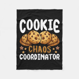 Cookie Chaos Coordinator Fleece Blanket