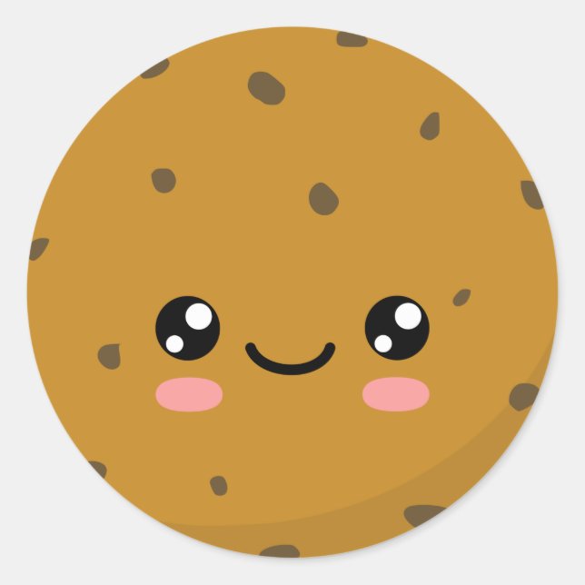 Cookie Classic Round Sticker (Front)