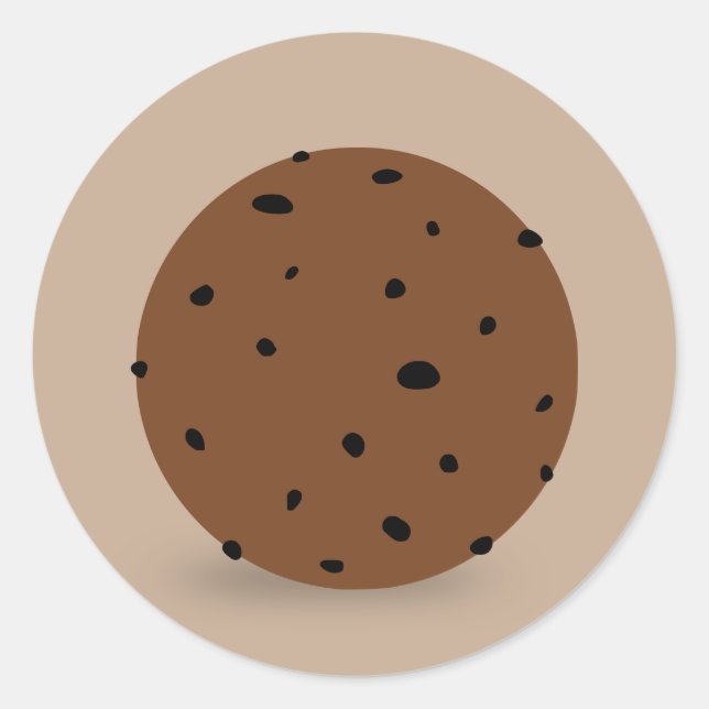 Cookie Classic Round Sticker (Front)