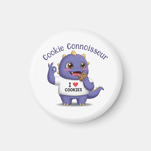 Cookie Connoisseur Magnet (Front)