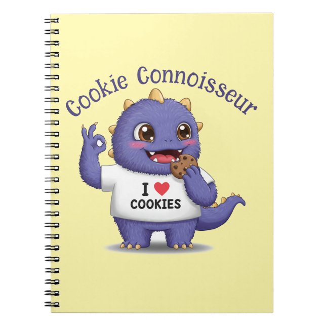 Cookie Connoisseur Notebook (Front)