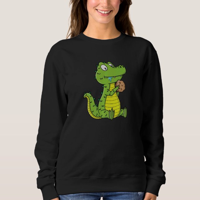 Cookie Crocodile Sweatshirt (Front)