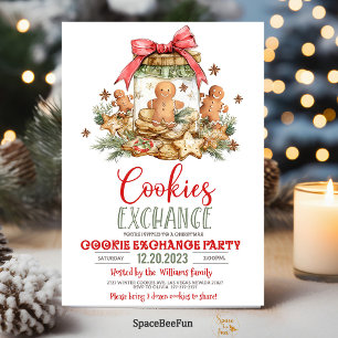 Cookie de Noël invitation