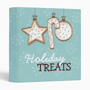 Cookie de sucre de vacances Trio Traite Classeur d