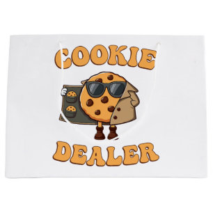 Cookie Dealer Funny Baking Large Gift Bag