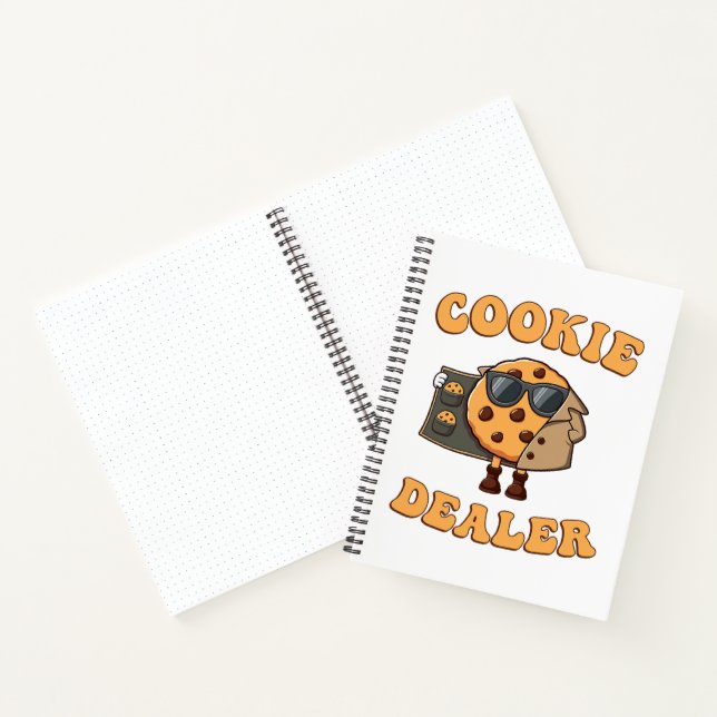 Cookie Dealer Funny Baking Notebook (Inside)