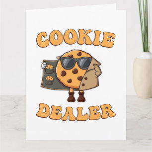 Cookie Dealer Funny Baking Thank You Card
