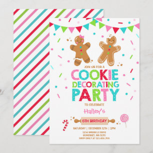 Cookie Décoration Fête Invitation Fête Fête