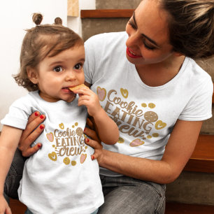 Cookie Eating Crew Fun Christmas Toddler T-shirt