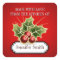 Cookie Exchange Baking Gift label with Holly Berry