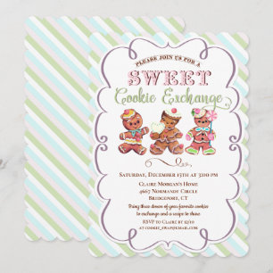 Cookie Exchange Fête Invitation