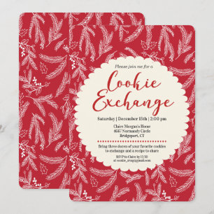 Cookie Exchange Fête Invitation