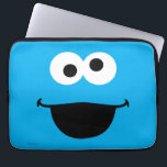 Cookie Face Art Laptop Sleeve<br><div class="desc">Guess who? it's Cookie Monster face art!        This item is recommended for ages 13 . ©  2014 Sesame Workshop. www.sesamestreet.org</div>