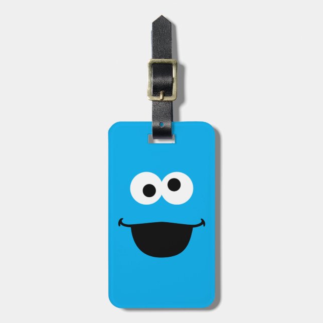 Cookie Face Art Luggage Tag (Front Vertical)