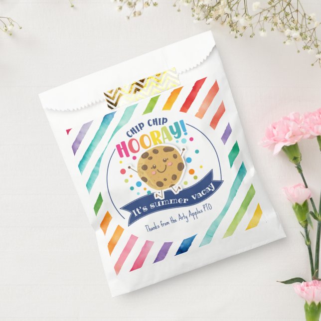  cookie favor gift summer vacay favour bag (Sealed)