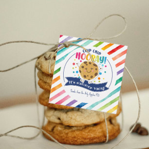  cookie favor gift summer vacay favour tags