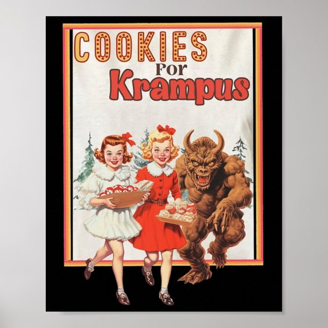 Cookie For Krampus Christmas 1  Poster (Front)