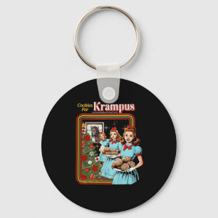 Cookie For Krampus Christmas Keychain