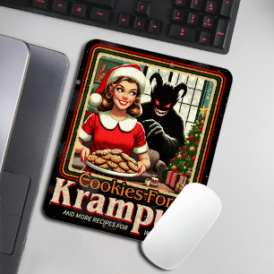 Cookie For Krampus Merry Krampus Christmas Horror Mouse Pad