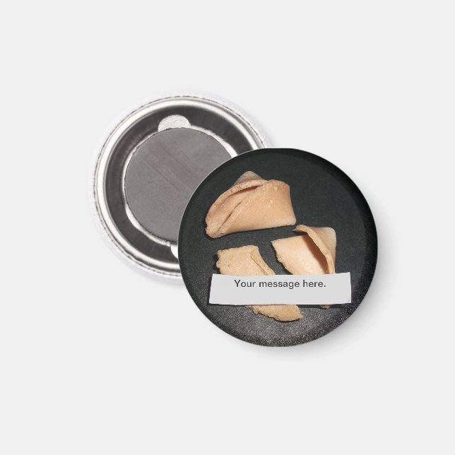 Cookie Fortune avec aimant Fortune personnalisé (Recto/Verso)