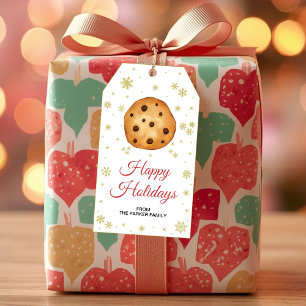 Cookie Gift Tags   Christmas Party Favour Labels