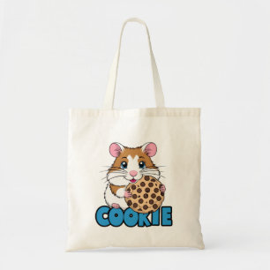 Cookie hamster tote bag